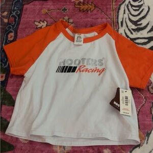 Kids Orange and White Shirt